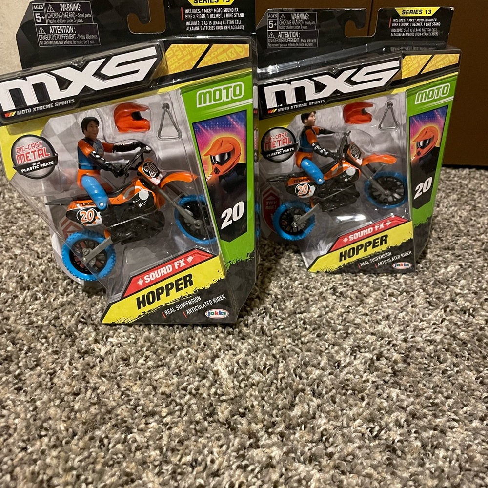 MXS Moto Hopper Toy Vehicle - Green and Black